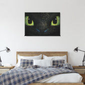 Toile de Dragon sans dents Premium Wrapped (Gloss) (Insitu(Chambre))