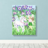 Toile de fée Unicorne (Insitu (Plancher de Bois))