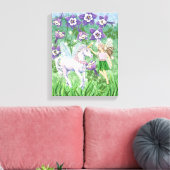 Toile de fée Unicorne (Insitu(Salon))