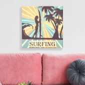 Toile de fille Surfer (Insitu(Salon))