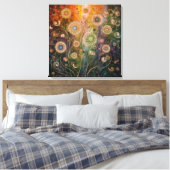 Toile de fleurs cosmiques Imprimer (Insitu(Chambre))
