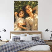 Toile de fond de la nature paisible de la mère et (Insitu(Chambre))