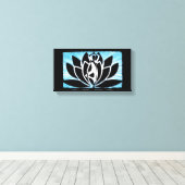 Toile de fond de méditation Yoga Zen (Insitu (Plancher de Bois))