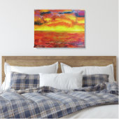 Toile de fond de paysage de coucher de soleil (Insitu(Chambre))