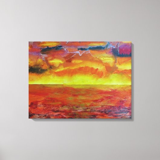 Toile de fond de paysage de coucher de soleil (Recto)