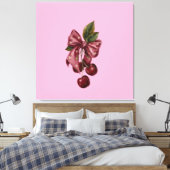 Toile de fond esthétique Cerise Coquette (Insitu(Chambre))