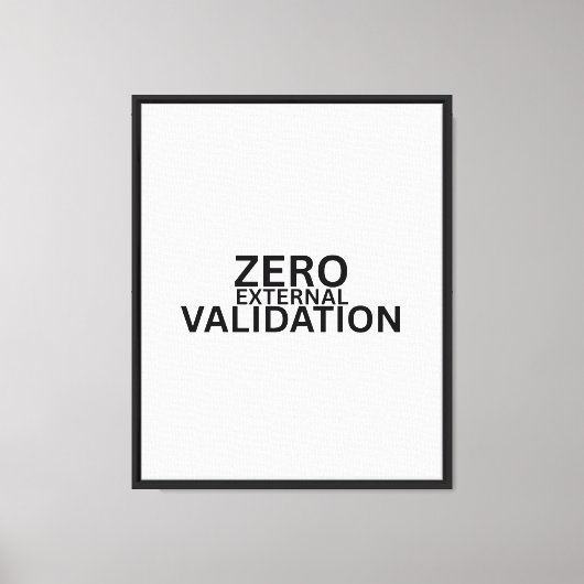Toile de fond Zero Validation Externe Professionne (Recto)