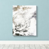 Toile De fortes chutes de neige en Chine (Insitu (Plancher de Bois))