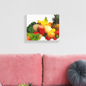 Toile de Fruit et Végétal Enveloppé (Insitu(Salon))