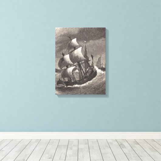 Toile De Galeries De Pyrate Qui Se Déverseront, Ingelow (Insitu (Plancher de Bois))