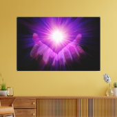 Toile de guérison de l'énergie violette par le gué (Insitu(Salon))