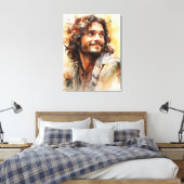 Toile de Jésus souriant Imprimer (Insitu(Chambre))