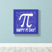 Toile de jour Pi Imprimer - Art mathématique éléga (Insitu (Plancher de Bois))