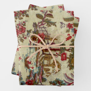 Toile de Jouy 2021 Inpakpapier Vel