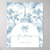 Toile de Jouy Bonjour Favoriet bonjour bebe Poster (Voorkant)