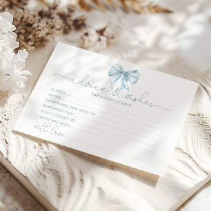 Toile de Jouy Bow conseils et voeux carte de naiss