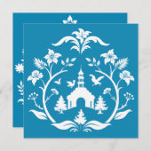 Toile de Jouy Kaart (Voorkant / Achterkant)