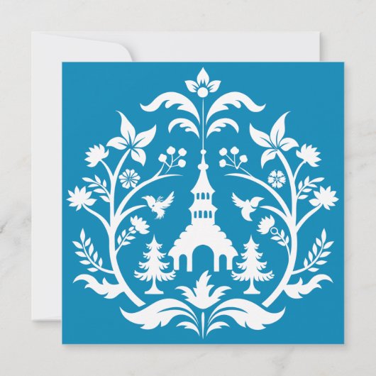 Toile de Jouy Kaart (Achterkant)