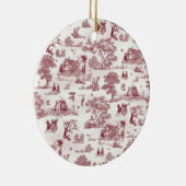 Toile De Jouy -  middag Keramisch Ornament (Rechts)