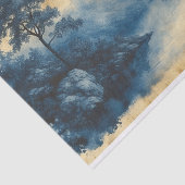 Toile de Jouy nog waterlandschap Tissuepapier (Detail)