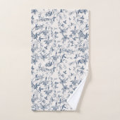 Toile De Jouy Pattern Bad Handdoek (Handdoek)
