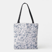 Toile De Jouy Pattern Draagtas (Achterkant)