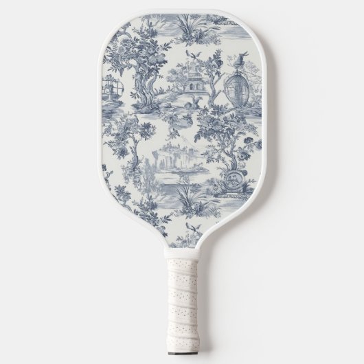Toile de Jouy Pickleball Paddle (Voorkant)