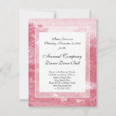 Toile de Jouy Shabby Pink Pastoral Landschap Kaart (Achterkant)