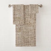 Toile de jute de ferme rustique (En situation)
