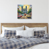 Toile de la Cathédrale du Tramway gothique de Mont (Insitu(Chambre))
