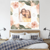 Toile de la Fête des Mères - Ajouter votre photo W (Insitu(Chambre))