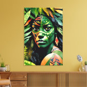 Toile De La Jungle "Arayúna" - Femmes En Amazonie (Insitu(Salon))