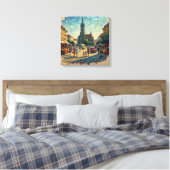 Toile de la Place du Marché de Cluj-Napoca (Insitu(Chambre))