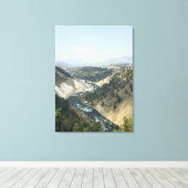 Toile de la rivière Yellowstone (Insitu (Plancher de Bois))