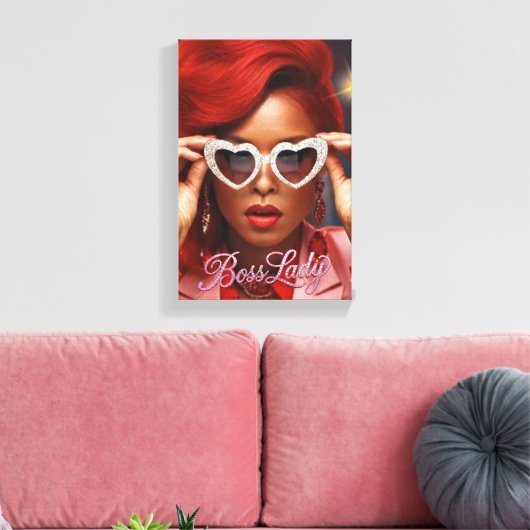 Toile de lady chef (Insitu(Salon))