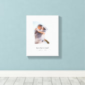 Toile de l'anniversaire du Mariage du Minnesota -  (Insitu (Plancher de Bois))