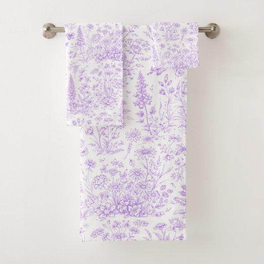 Toile de lavande (En situation)