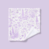 Toile de lavande (Gant de toilette)