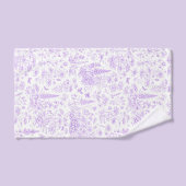 Toile de lavande (Serviette à main)