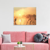 Toile de lever de soleil sur fond (Insitu(Salon))