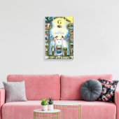 Toile De l'obscurité à la lumière (Insitu(Salon))