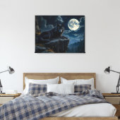 Toile de Loup Noir (Insitu(Chambre))