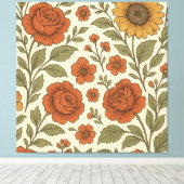 Toile de luxe encadrée (Insitu (Plancher de Bois))