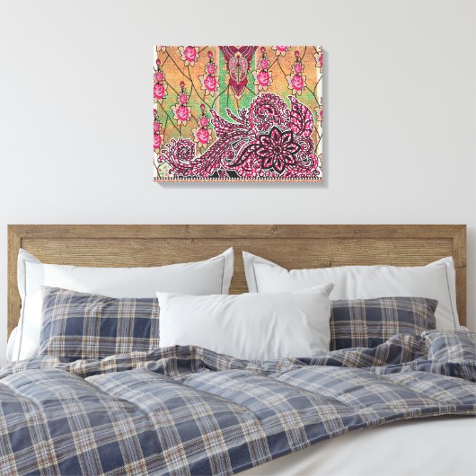 Toile de luxe | Encadrée | Moderne | Art vibrant (Insitu(Chambre))