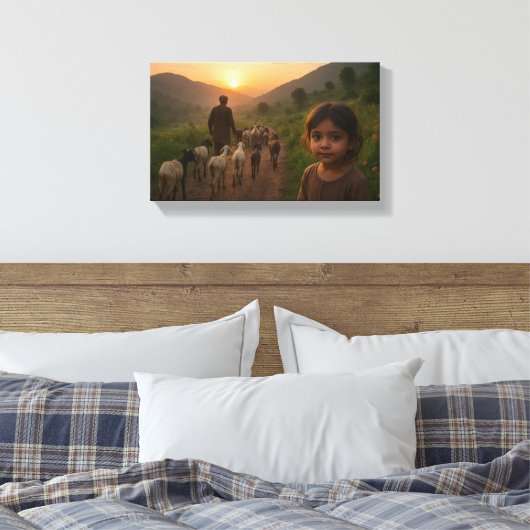 Toile de luxe enveloppée (Insitu(Chambre))