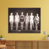 Toile de maillots de bain vintages Imprimer - 1780 (Insitu(Salon))