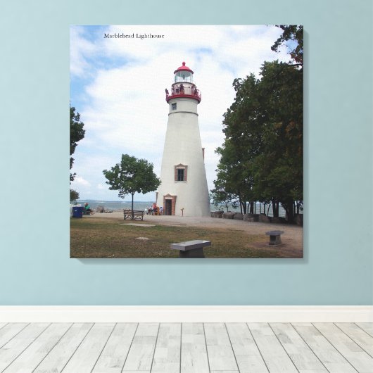Toile de marblehead Lighthouse (Insitu (Plancher de Bois))