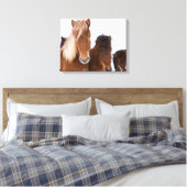 Toile De mignons chevaux islandais ensemble (Insitu(Chambre))