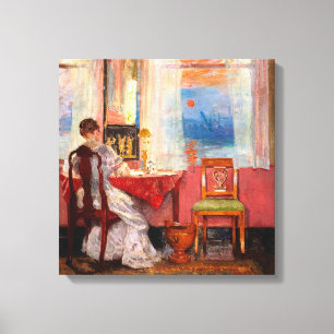 Toile de Monet Lever de soleil Vue de la fenêtre A