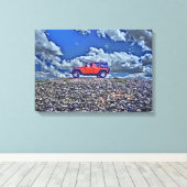 Toile de montagne Jeep Adventure (Insitu (Plancher de Bois))
